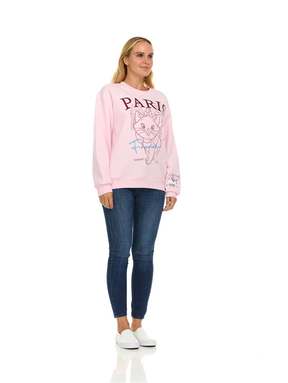 NWT Disney Women's Aristocats Destination Sweatshirt - Picture 6 of 8